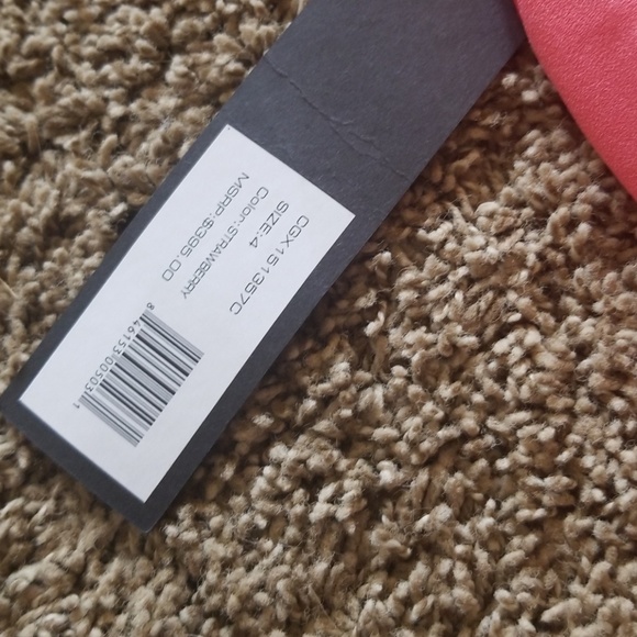 NWT Halston heritage strawberry t back dress - Picture 7 of 7